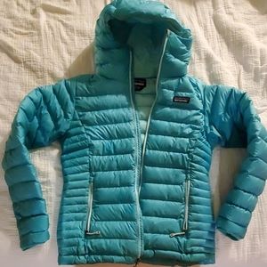 Women's Blue Patagonia Puffy